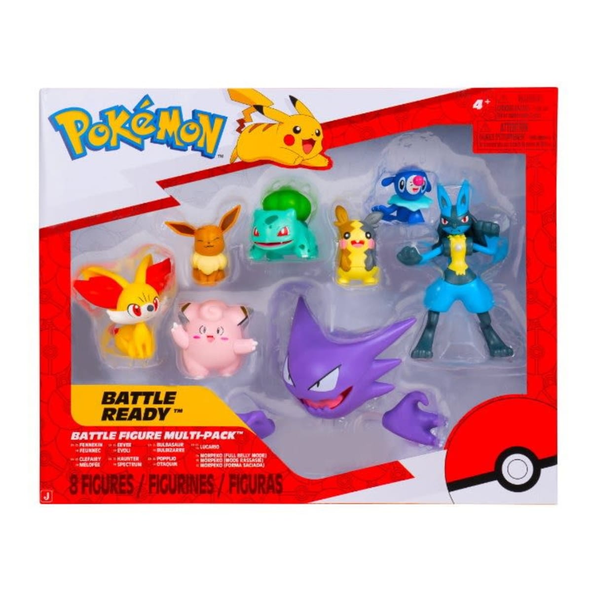 Pokémon Battle Figure 8-pack hahmopakkaus