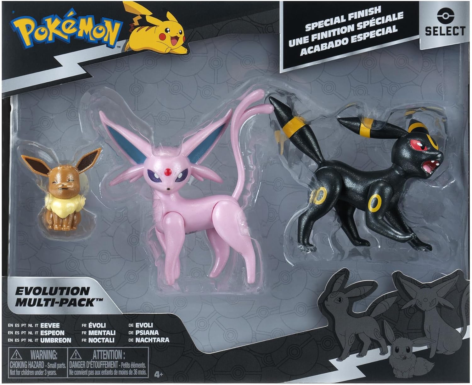 Pokémon Select Evolution Multi-Pack — Eevee, Espeon & Umbreon